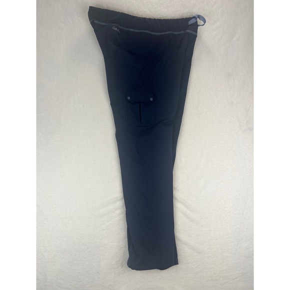 Cabelas Mens Blue Sweatpants Activewear Hiking Drawstring Pockets Size Large - Picture 9 of 9